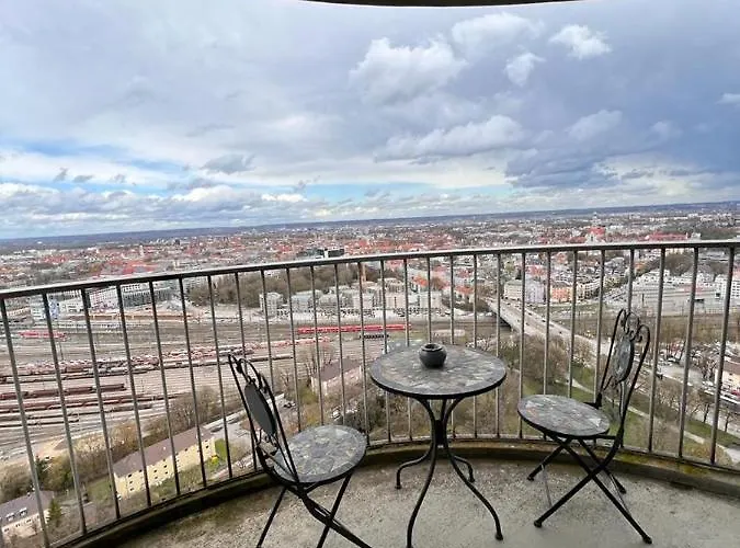 Aparthotel Cityapartment Im 33. Stock Augsburg